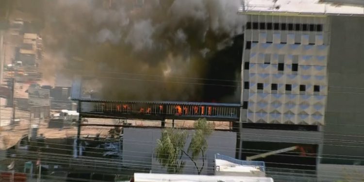 احتراق فندق في “إسطنبول”