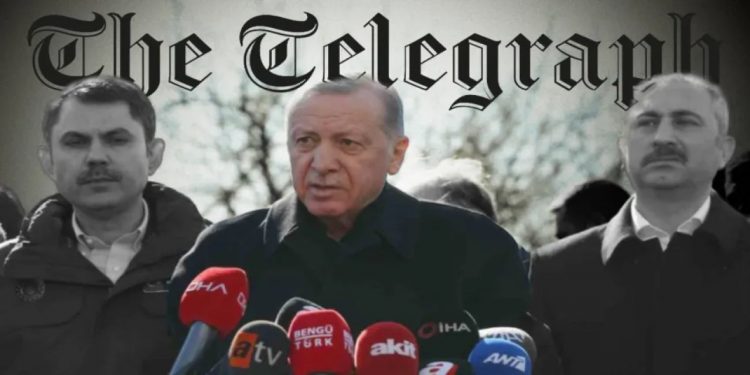 التلجراف: زلزال تركيا قد يكون نهاية أردوغان