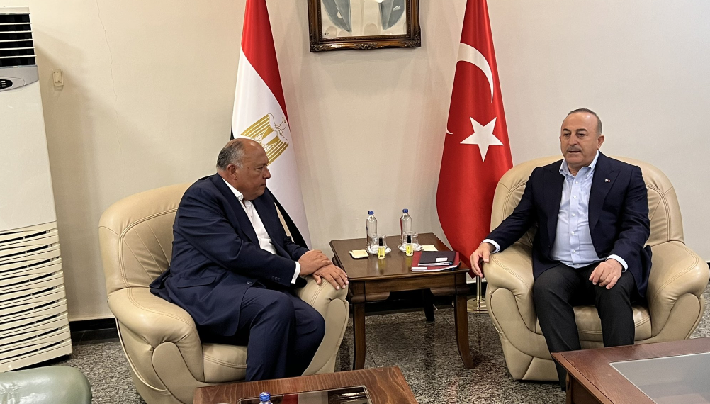 وزير خارجية تركيا: أشكر مصر على المساعدات لضحايا الزلزال
