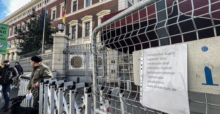 تركيا.. القنصلية الألمانية في إسطنبول تغلق بسبب “التهديد الأمني”