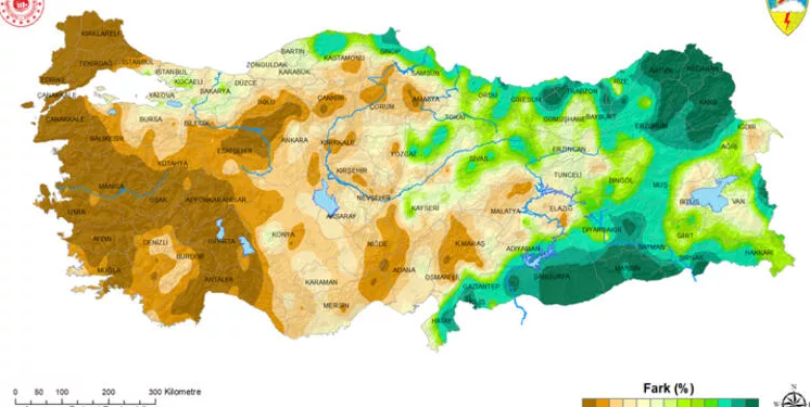 زيادة “الظواهر الجوية المتطرفة” في تركيا  بشكل قياسي