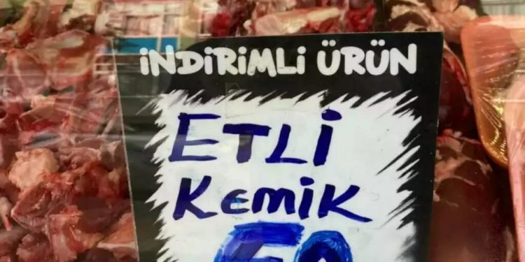 كيلو العظم في تركيا يباع بسعر 50 ليرة!