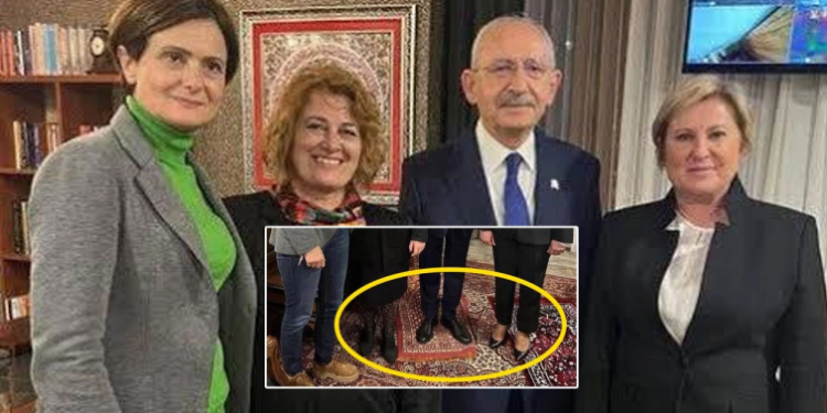 كيليجدار أوغلو يثير الانزعاج بسبب ما فعله بـ “سجادة الصلاة”