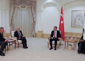 وزير المالية التركي في الإمارات