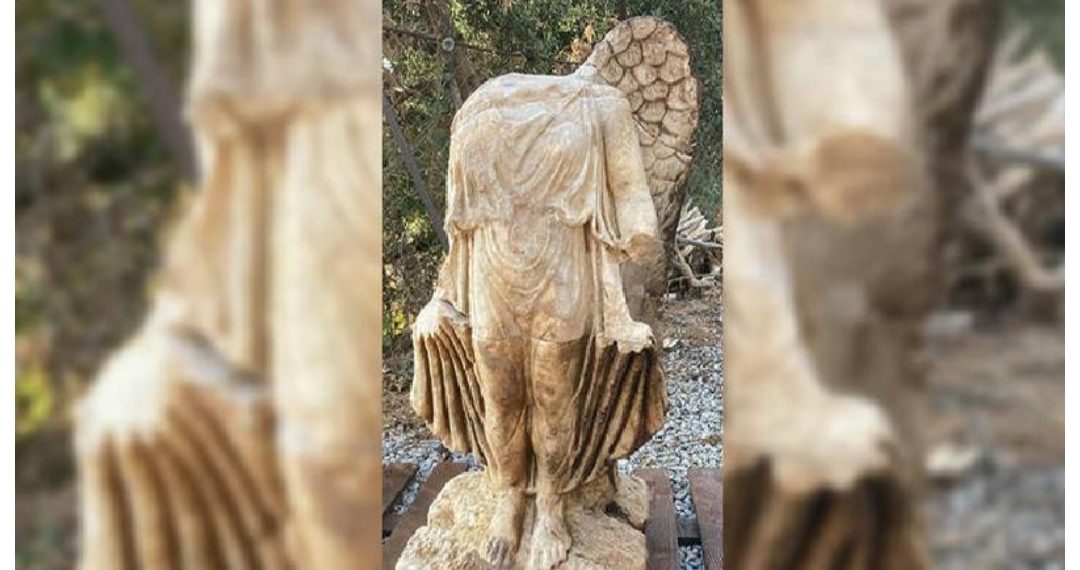 العثور على تمثال “إلهة النصر” في تركيا
