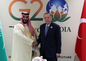 أردوغان يلتقي ولي العهد السعودي