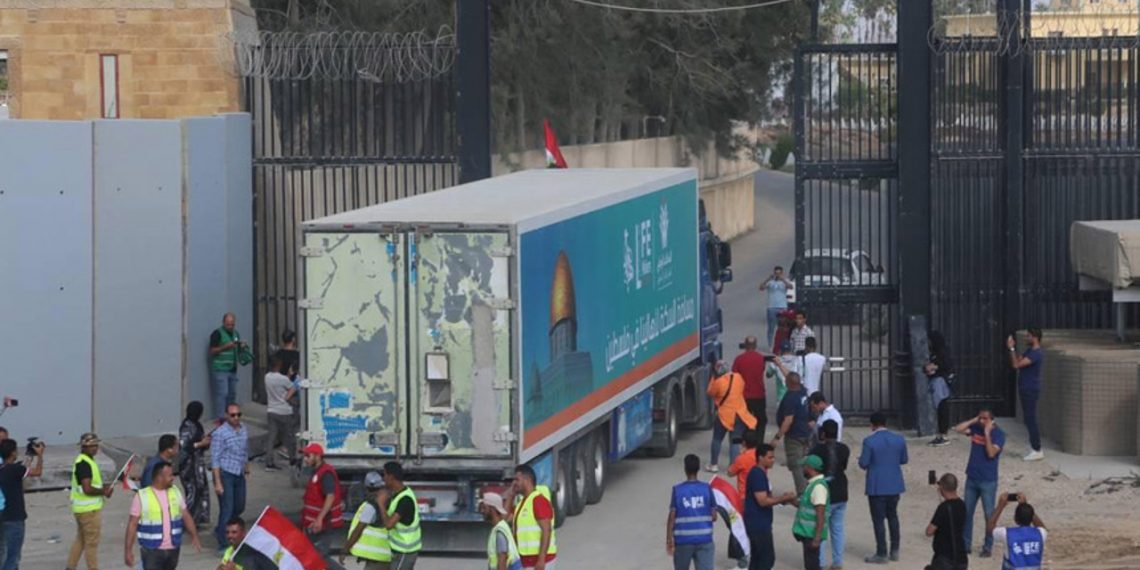 الأمم المتحدة: 54 شاحنة مساعدات دخلت غزة