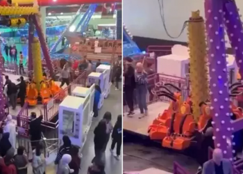 إصابة 5 أطفال إثر تحطم أرجوحة بمركز تجاري في تركيا