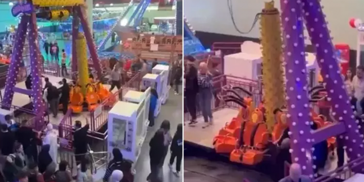 إصابة 5 أطفال إثر تحطم أرجوحة بمركز تجاري في تركيا
