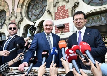 الرئيس الألماني يلتقي عمدة إسطنبول أكرم إمام أوغلو