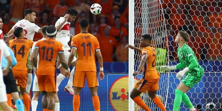 المنتخب التركي يودع بطولة اليورو من الدور ربع النهائي