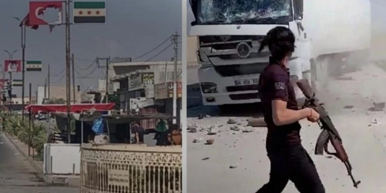 الجيش التركي يدّعي حماية وحدة الأراضي السورية