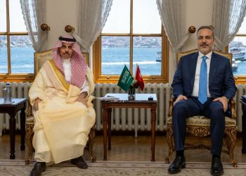 وزير الخارجية التركي يقيم الأوضاع في غزة مع نظيره السعودي