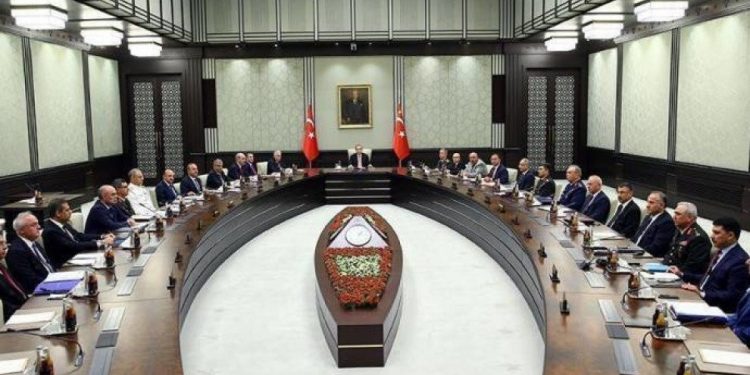 نتائج اجتماع مجلس الأمن القومي التركي