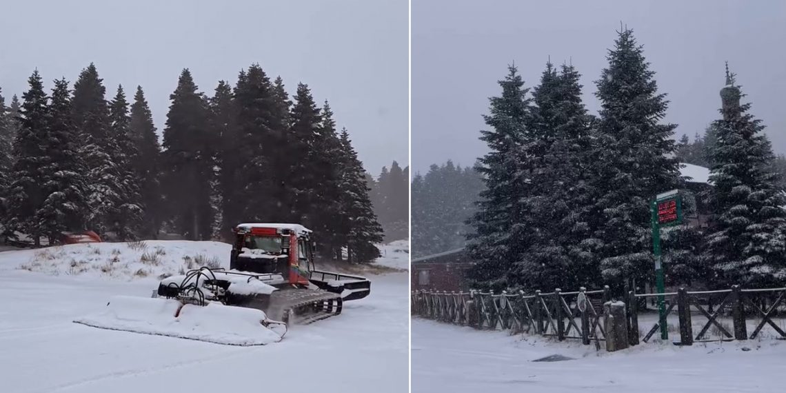 تركيا.. سمك الثلوج يصل 40 سم في بورصة