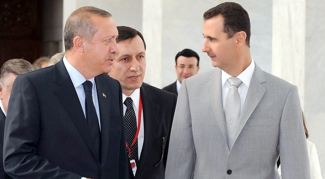 أردوغان والأسد في صورة واحدة بعد سنوات من التوتر