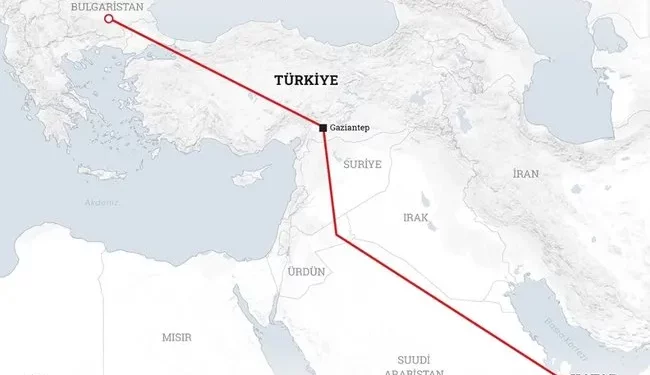 طرح مشروع خط الغاز الطبيعي بين قطر وتركيا مجددا