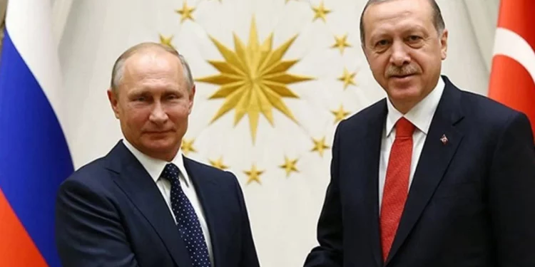 بوتين يهنئ أردوغان بالعام الجديد