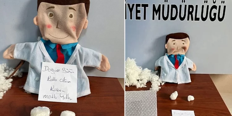 تركيا.. ضبط مخدرات داخل دمية!