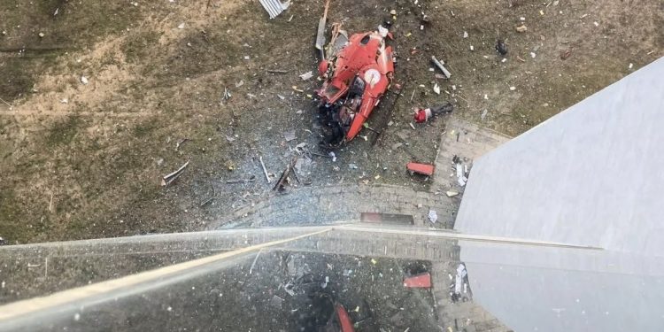 تحطم طائرة إسعاف جنوب تركيا