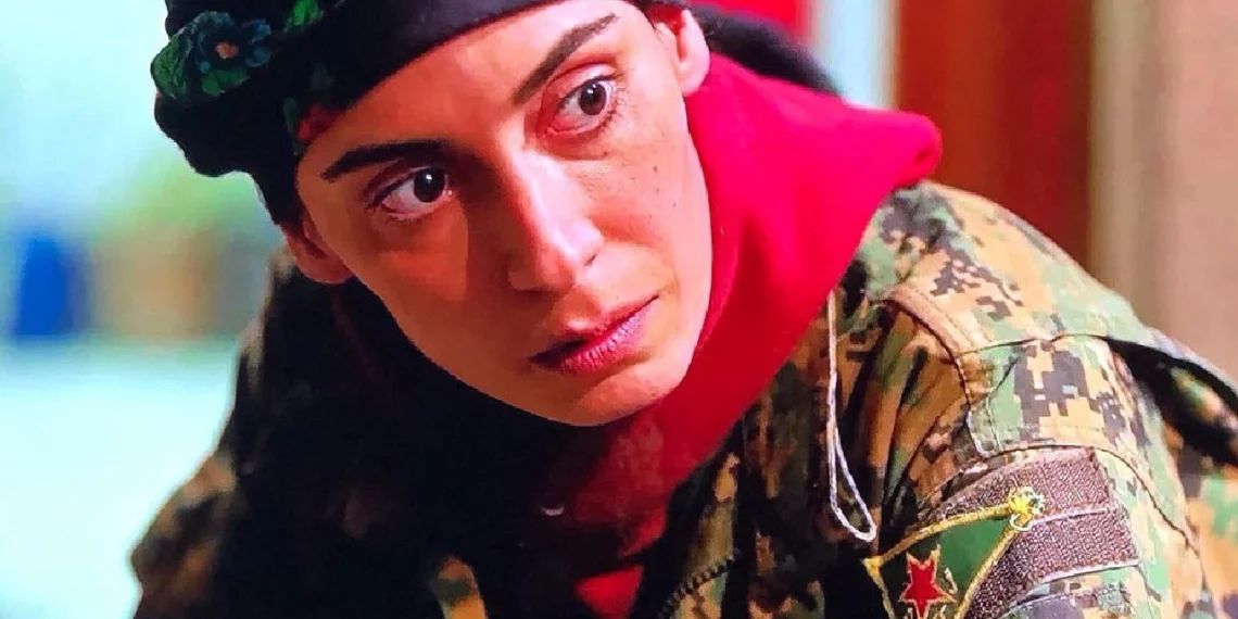 التحقيق مع ممثلة تركية لتجسيدها دور مقاتلة كردية