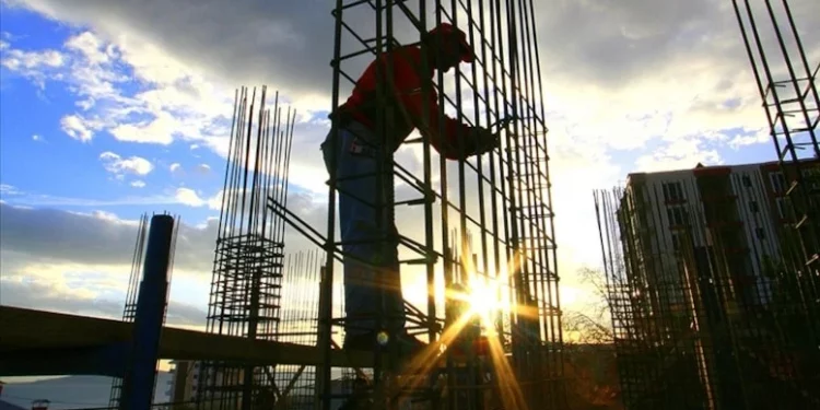 ارتفاع مؤشر إنتاج البناء بنسبة 15.5% في يناير