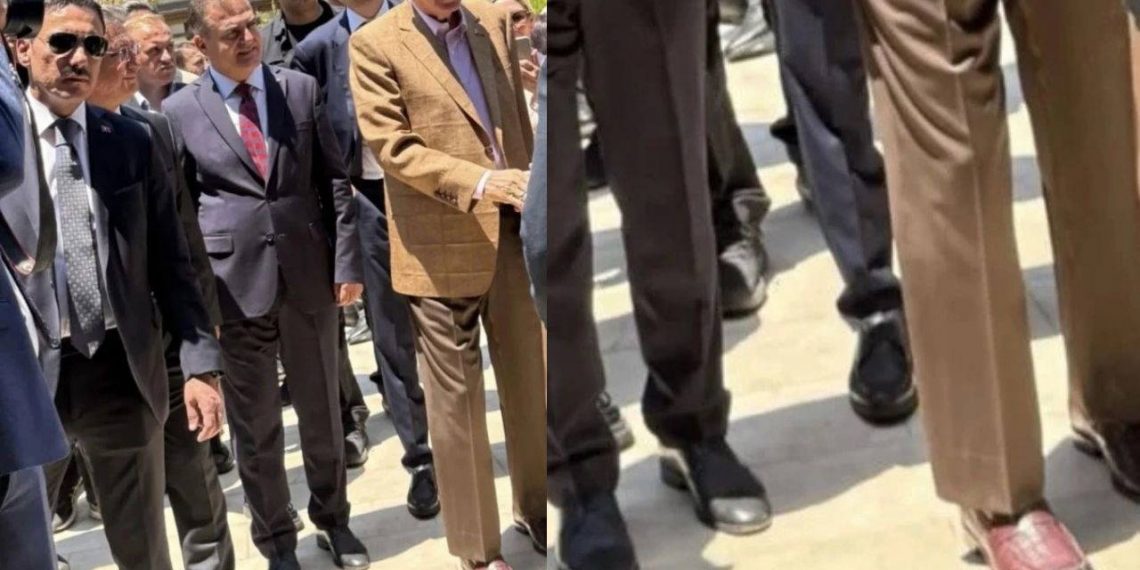 حذاء أردوغان الإيطالي الفاخر يثير الجدل