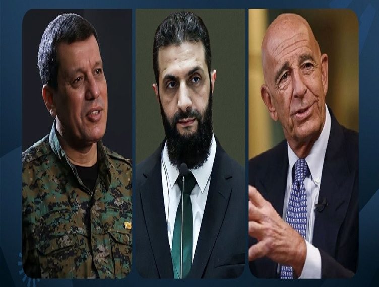 مبعوث ترامب الخاص لسوريا يلتقي أحمد الشرع ومظلوم عبدي في دمشق