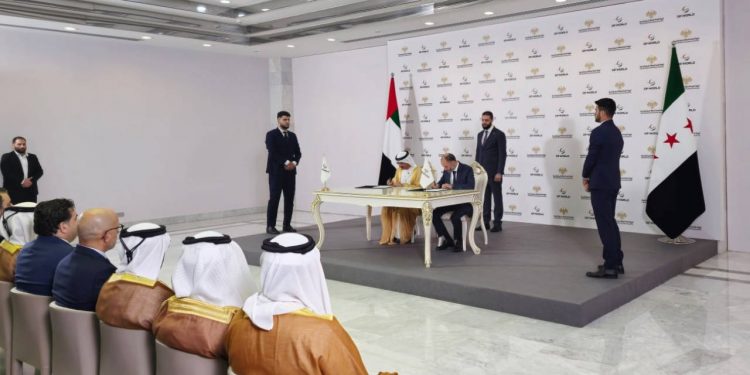 اتفاق سوري إماراتي بقيمة 800 مليون دولار لتطوير الموانئ السورية