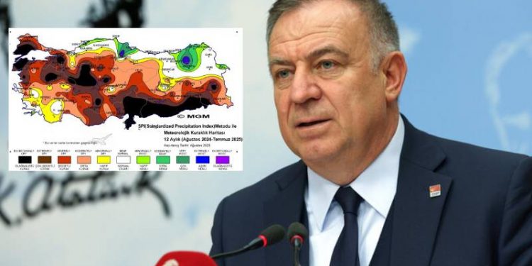 خريطة الجفاف في تركيا: تحذيرات رسمية من كارثة وشيكة