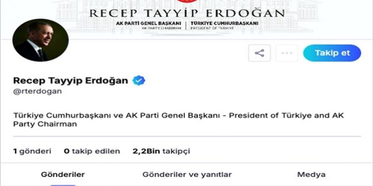 أردوغان يغرد على منصة “NSosyal” التركية