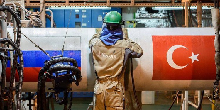 تركيا تدفع نصف فاتورة الطاقة المستوردة لروسيا