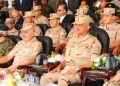 وزير الدفاع المصري يشهد مناورات النجم الساطع 2025
