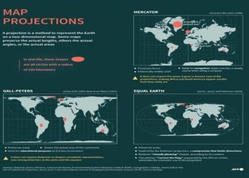 خريطة دول العالم.. كيف ظلم إسقاط مركاتور أفريقيا؟