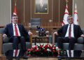 نائب أردوغان يلتقي رئيس شمال قبرص