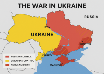 خريطة الحرب في أوكرانيا 2025