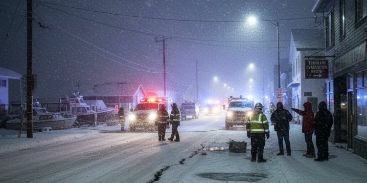 زلزال بقوة 7 درجات يضرب ألاسكا