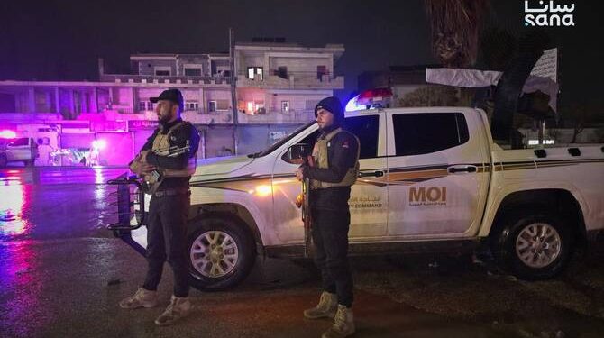 سوريا: تفجير ليلة رأس السنة كان يستهدف كنيسة حلب