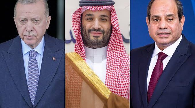 اردوغان يزور السعودية ومصر