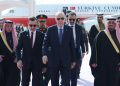 أردوغان يصل إلى المملكة العربية السعودية