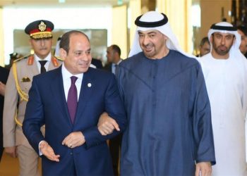 السيسي يصل الإمارات لإجراء محادثات مع بن زايد