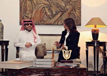 تركي الشيخ ووزيرة الثقافة المصرية يناقشان مشاريع الأوبرا والسينما