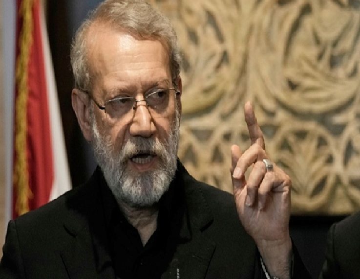 الإعلام الإيراني ينشر رسالة بخط يد علي لاريجاني