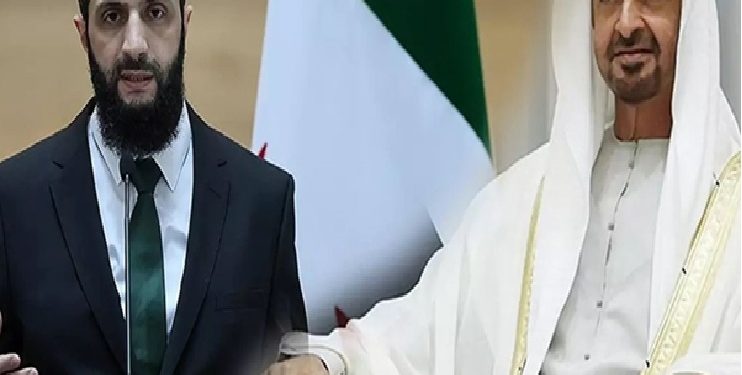 الشرع في اتصال هاتفي مع بن زايد: نرفض انتهاك سيادة الإمارات