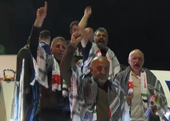 وصول نشطاء “أسطول صمود” الدولي إلى تركيا قادمين من إسرائيل