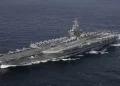 حاملة الطائرات الأمريكية “USS” تتجه صوب الكاريبي
