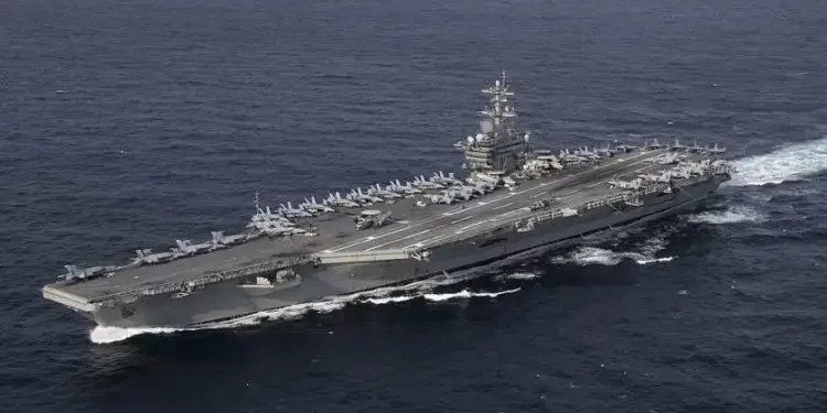 حاملة الطائرات الأمريكية “USS” تتجه صوب الكاريبي