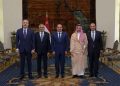 السيسي يستقبل هاكان فيدان ويحث على تعزيز دور الرباعية
