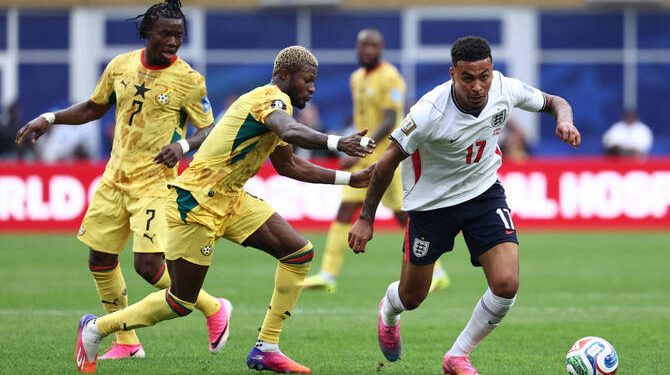 إنجلترا تشعر بالإحباط من غانا في قرعة كأس العالم 2026