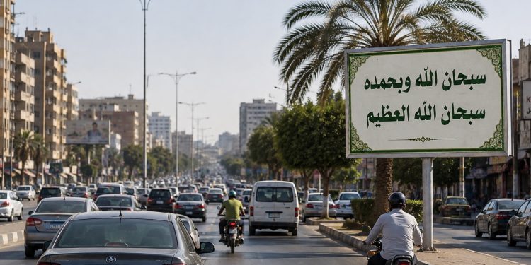 حين تضيء لافتة الذكر زحام الطريق.. «سبحان الله وبحمده» بردًا وسلامًا على القلوب